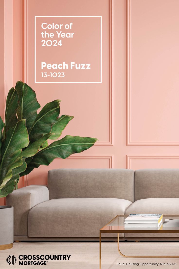 Color of the Year 2024. Peach Fuzz 13-1023. Pantone Color of the Year. Pantone Peach Fuzz Interior, Peach And Green Interior, Pantone Colour Of The Year 2024, Pantone Color Of The Year 2024, Peach Fuzz Interior Design, Peach Fuzz Pantone 2024, Colour Of The Year 2024, Pantone Peach Fuzz, Peach Fuzz Color