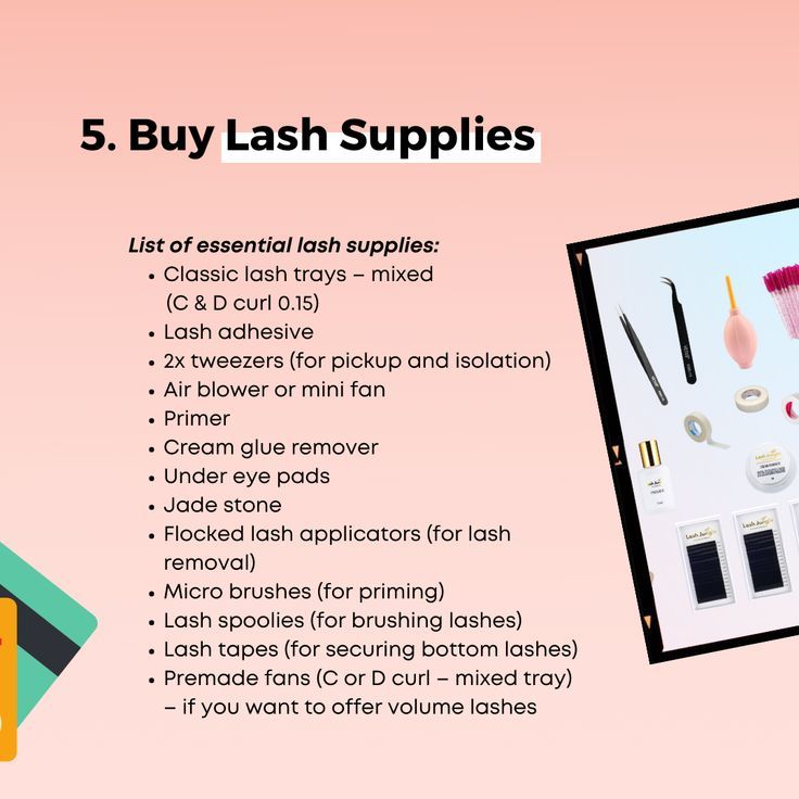 (Cont.) Whether you’ve just finished your eyelash extension course, or have been working at a lash salon for a while, you might be thinking about starting your own lash business. 💭 The question is, how to start?
Here's a step-by-step guide to setting up a new eyelash extension business. Save this for later or share with your fellow lash bosses! 👑 Eyelash Extension Business, Esthetician Room Supplies, Natural Looking Eyelash Extensions, Eyelash Extension Course, Eyelash Studio, Eyelash Extensions Salons, Lash Extension Training, Lash Extentions, Lash Extension Supplies