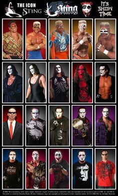 an image of many different wrestlers