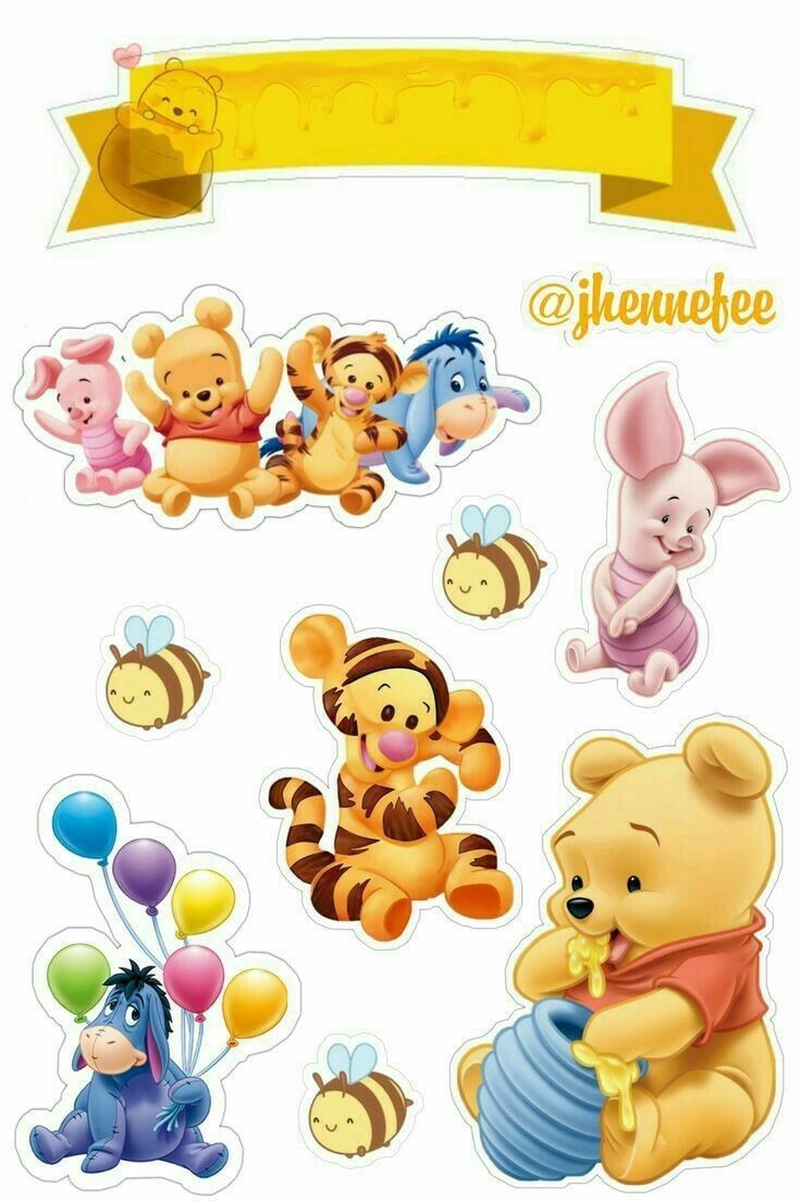 winnie the pooh and friends stickers