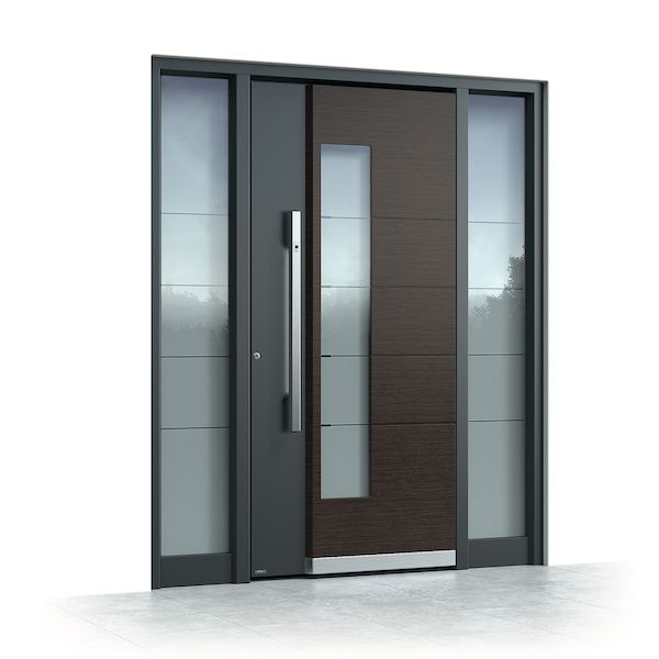 Aluminum Entry Doors in Beautiful Modern Designs | Neuffer Aluminium Door Design, Aluminium French Doors, Aluminium Front Door, Entry Door Designs, Modern Entrance Door, Modern Entry Door, Modern Exterior Doors, Modern Front Door, Entrance Door Design