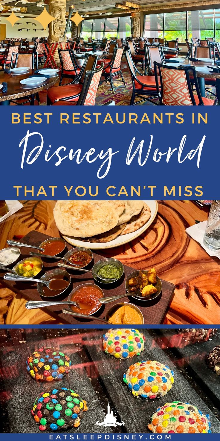 the best restaurants in disney world that you can't miss