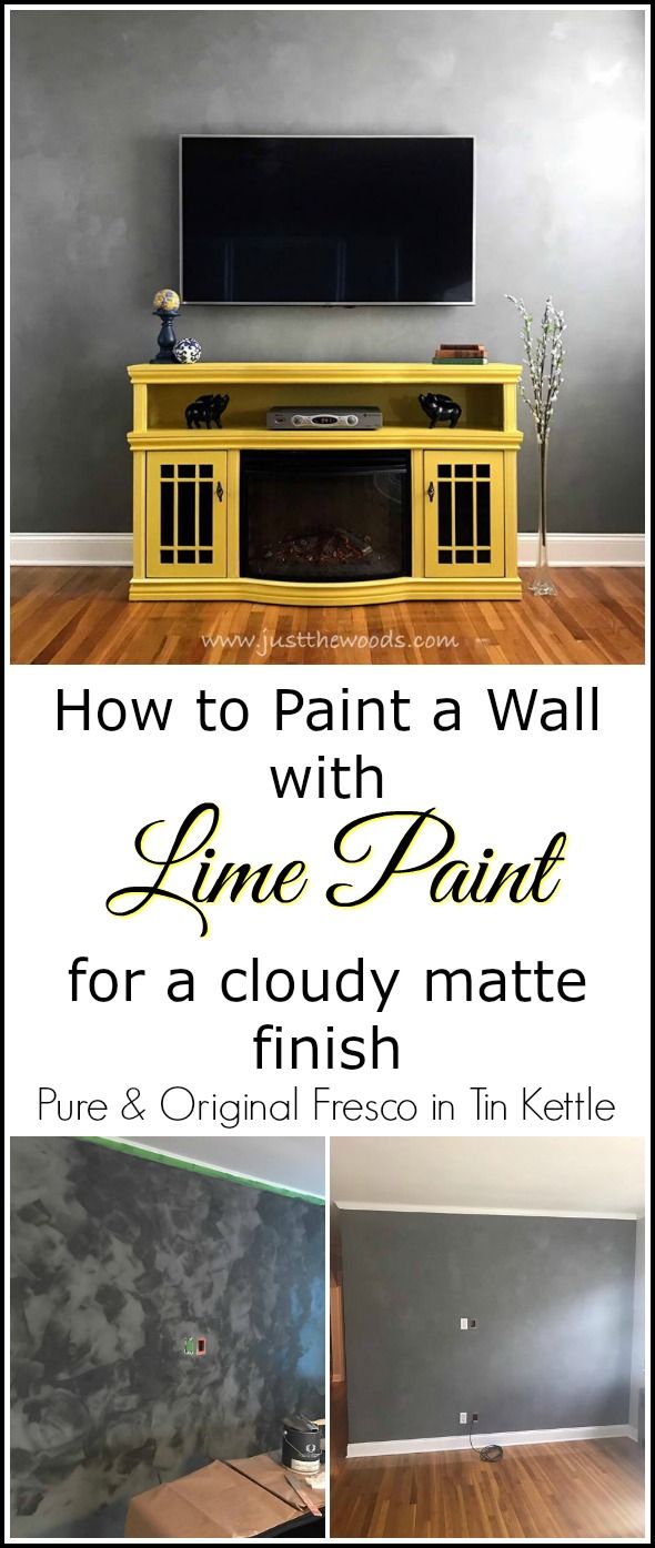 Paint an accent wall using Fresco Lime Paint | Lime paint, Accent wall ...