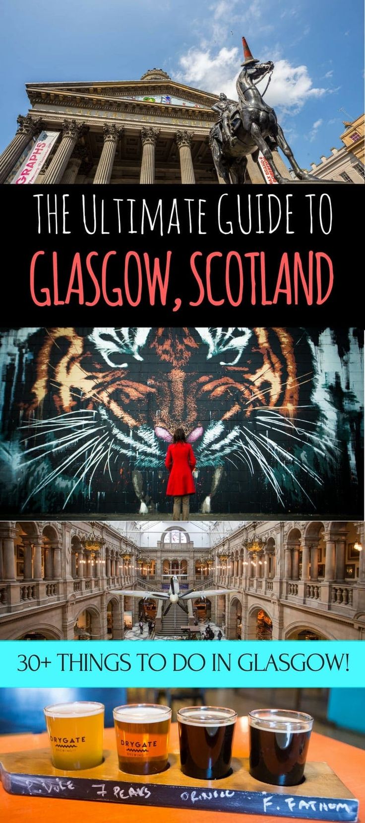 the ultimate guide to glassgow, scotland - 30 things to do in glasgow