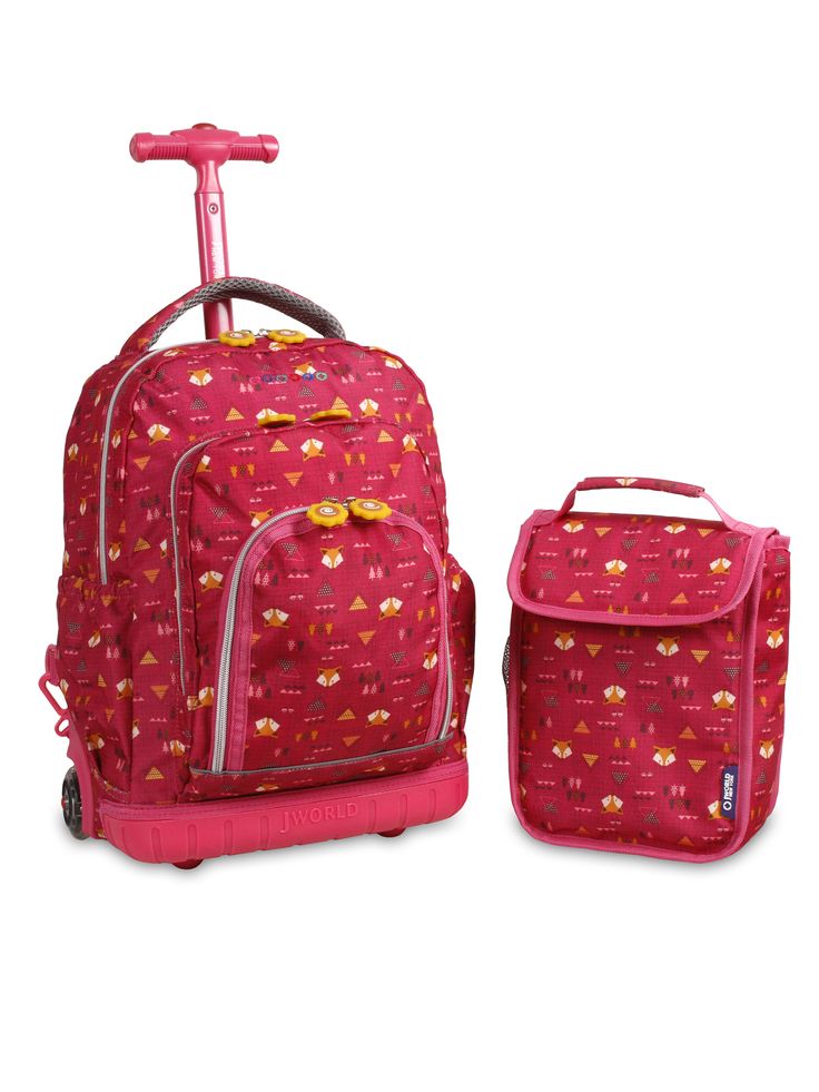 Free 2-day shipping. Buy J World Lollipop Rolling Backpack And Lunch Bag at Walmart.com Kids Rolling Backpack, Roller Backpacks, Kids Lunch Bags, Rolling Backpack, Backpack With Wheels, Backpack Lunch Bag, Insulated Lunch Bags, Simple Bags, Carry On Luggage