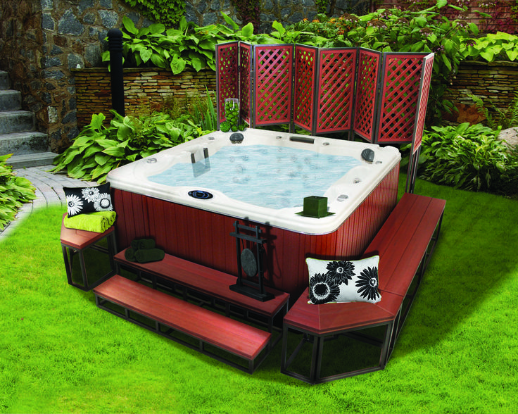 Hot Tub Landscaping for the Beginner on a Budget Home & Garden