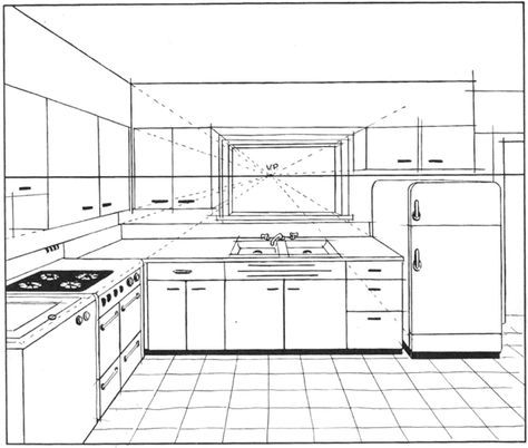 Basics of 1 2 and 3 Point Perspective – AKA Parallel and Angular ...