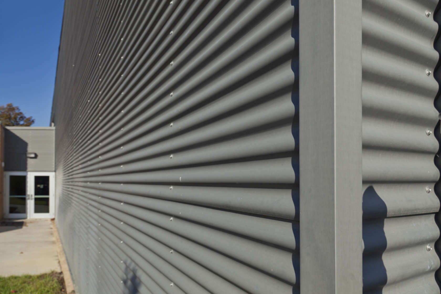 Corrugated Wall, Corrugated Roofing, Metal Facade, Metal Siding, House ...