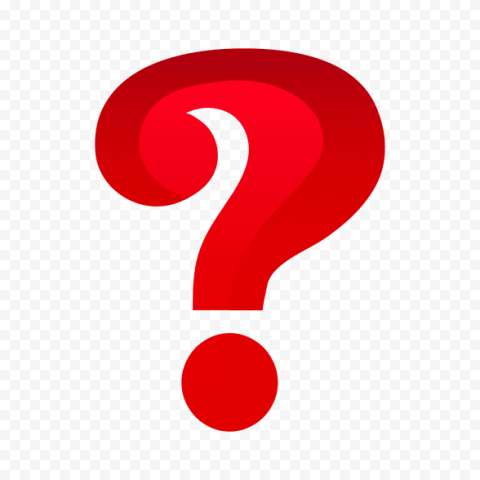 Question Mark Red Vector Icon Symbol PNG | Vector icons symbols, Vector ...