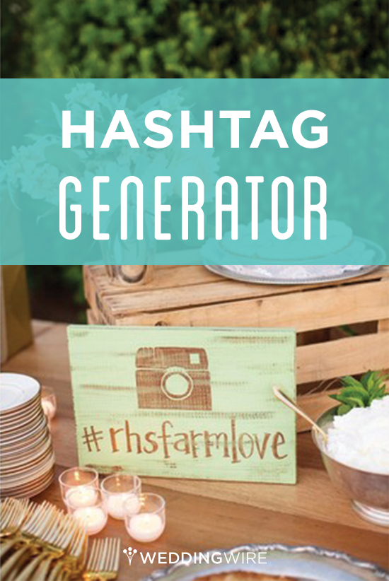 38++ Cool wedding hashtag generator info