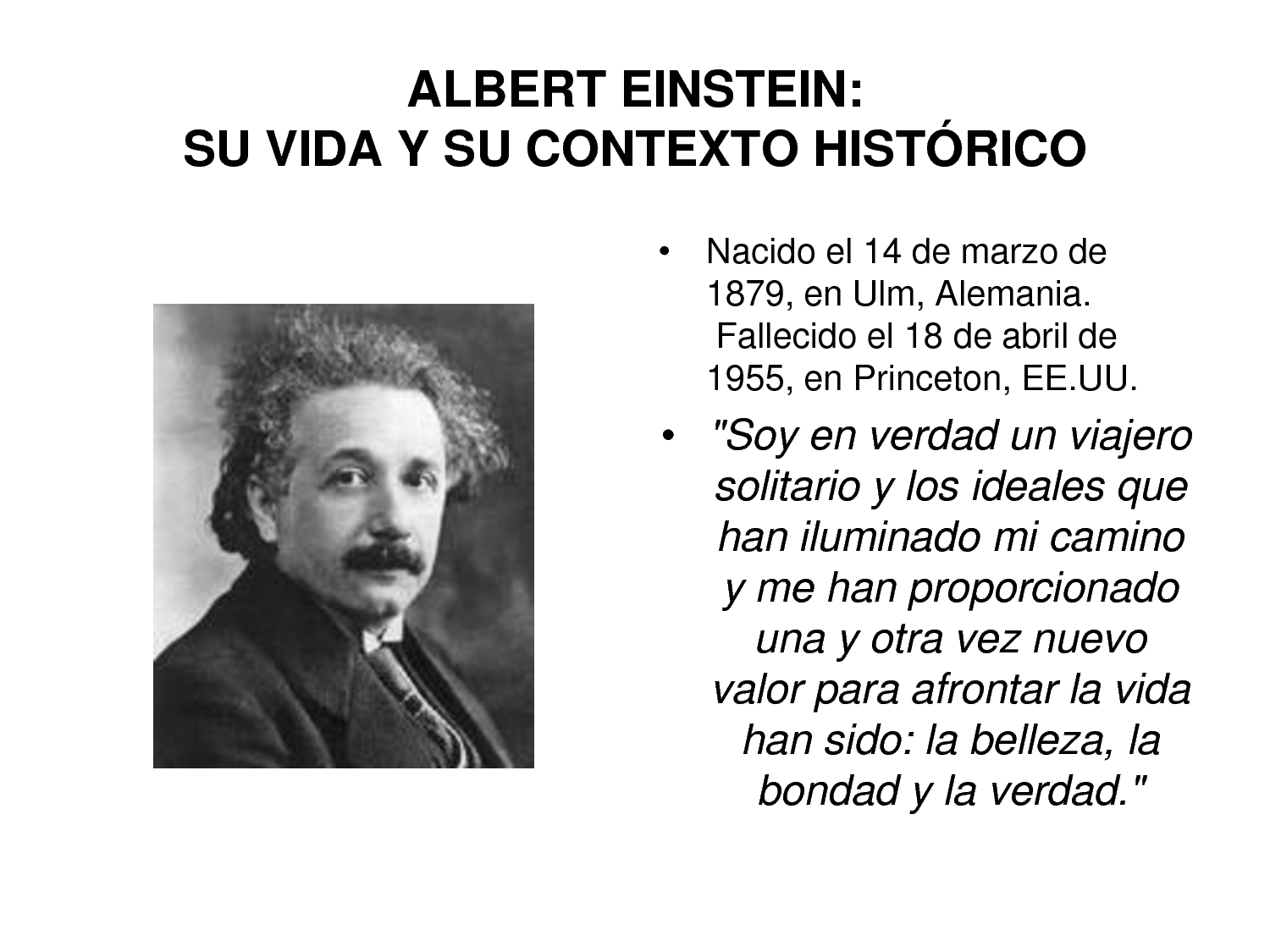 Vida y Contexto Histórico Albert Einstein, Rey, Truths, Frases, Movies