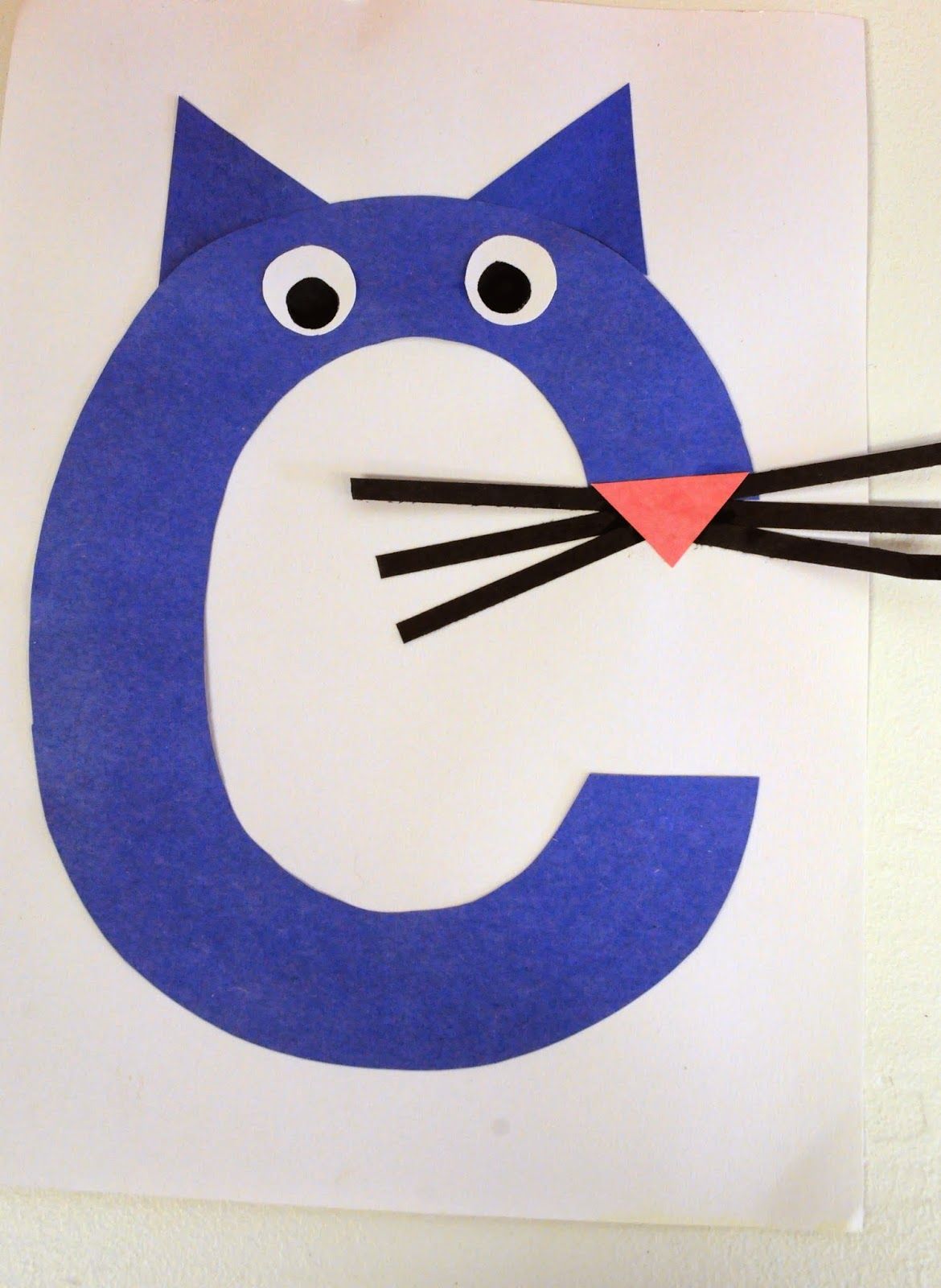 Mrs. Ricca's Kindergarten -c is for cat Alphabet Crafts Preschool ...