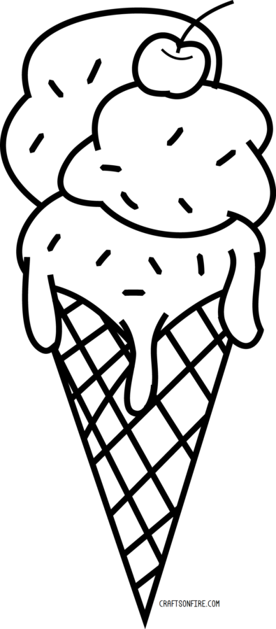 How To Draw An Ice Cream In 12 Steps - Drawing Tutorial - Craftsonfire ...