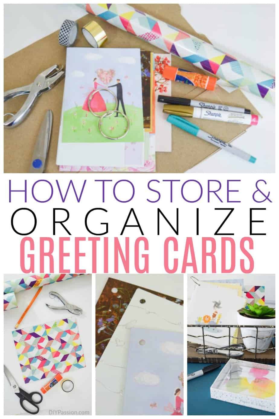 Diy Card Organizer