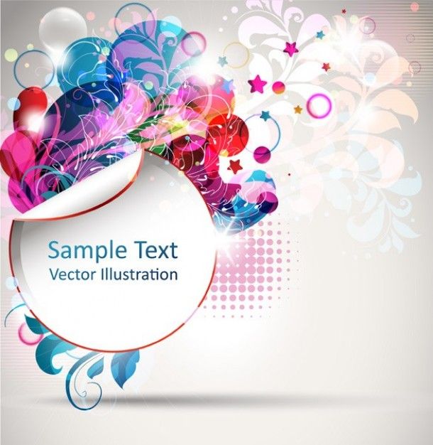 text message Floral Background, Vector Background, Carta Logo ...