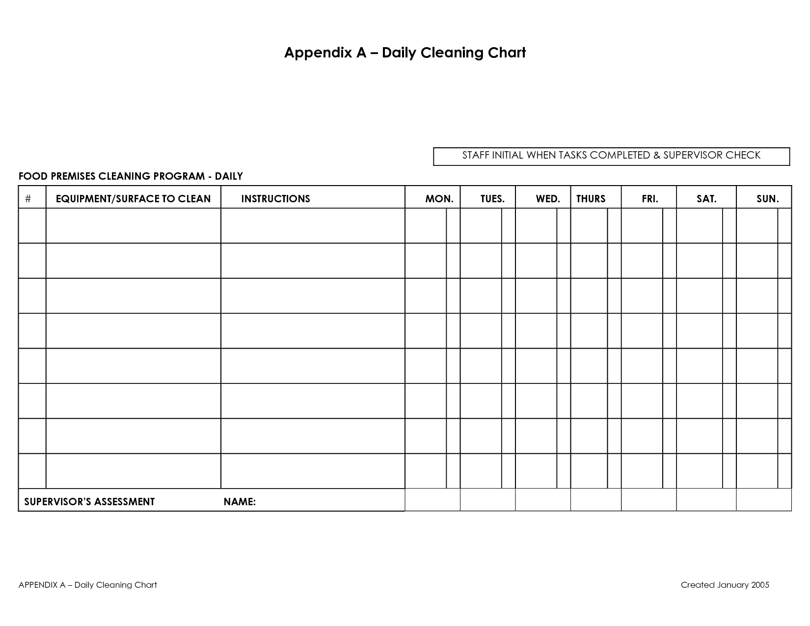 Work Cleaning Schedule Template Monthly Outgoings Spreadsheet