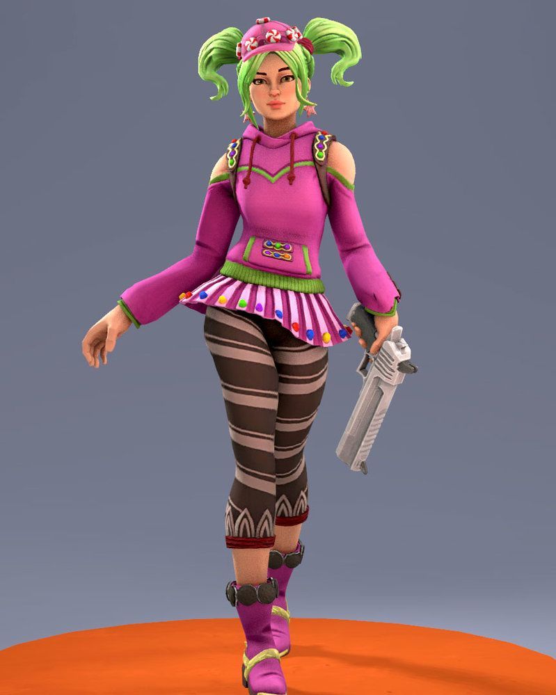 [SFM] Fortnite Battle Royale: Zoey (Candy Girl) by joeCalzon on ...