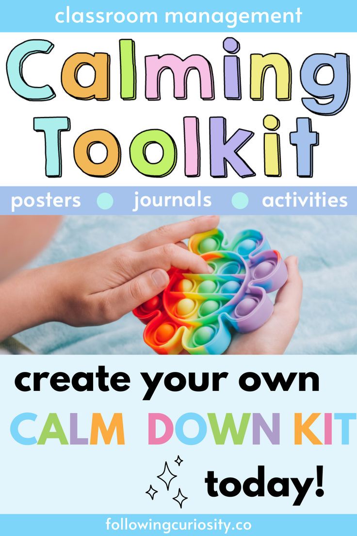 Calm Down Corner Posters and Tool Kit: SEL Strategies for Emotional Regulation