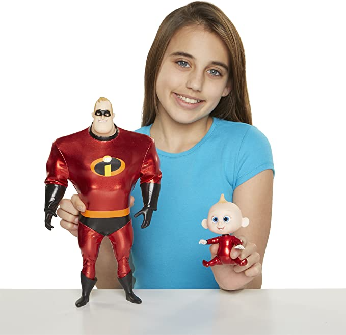 The Incredibles 2 Mr.Incredible & Jack-Jack Action Figure Pack | Jack ...