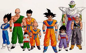 Dragon Ball Z Team Training Fighter List