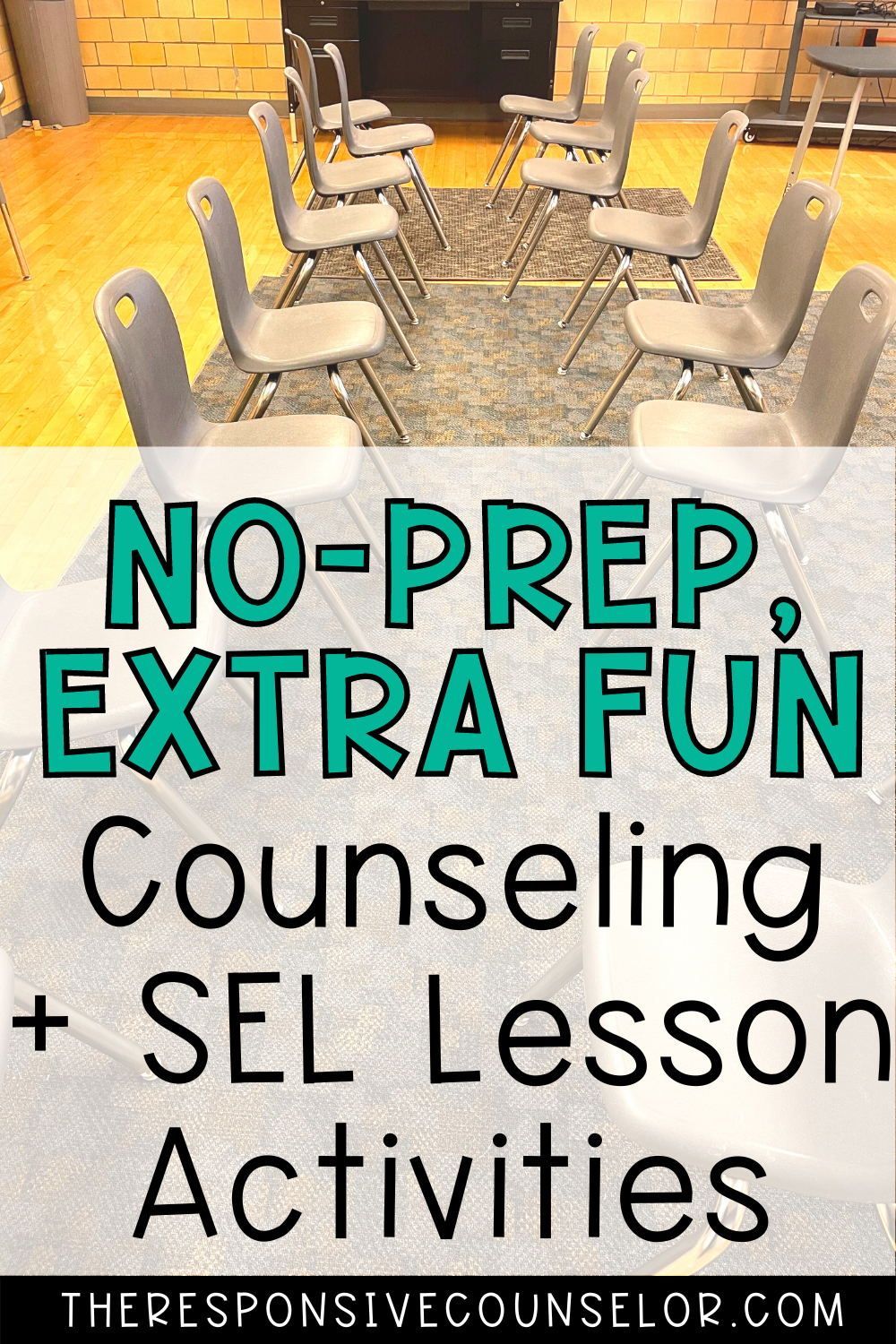 No-Prep Fun Counseling Lesson Activities