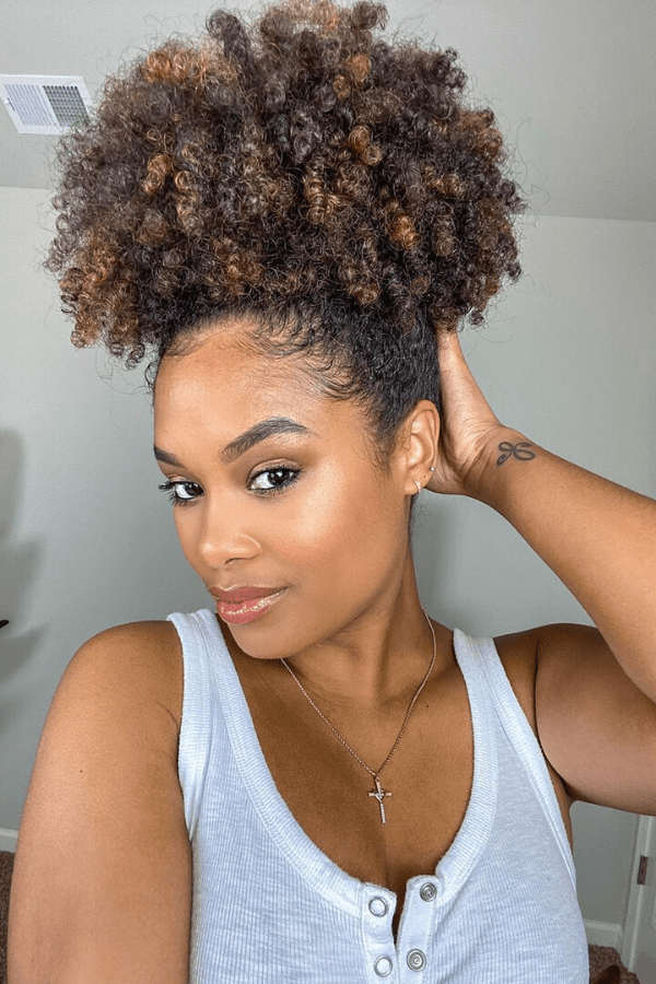 30+ Quick & Easy Natural Hairstyles in 2020 Natural hair styles easy