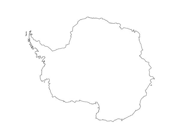 Printable Antarctica Map Printable Maps, Printables, Antarctica ...