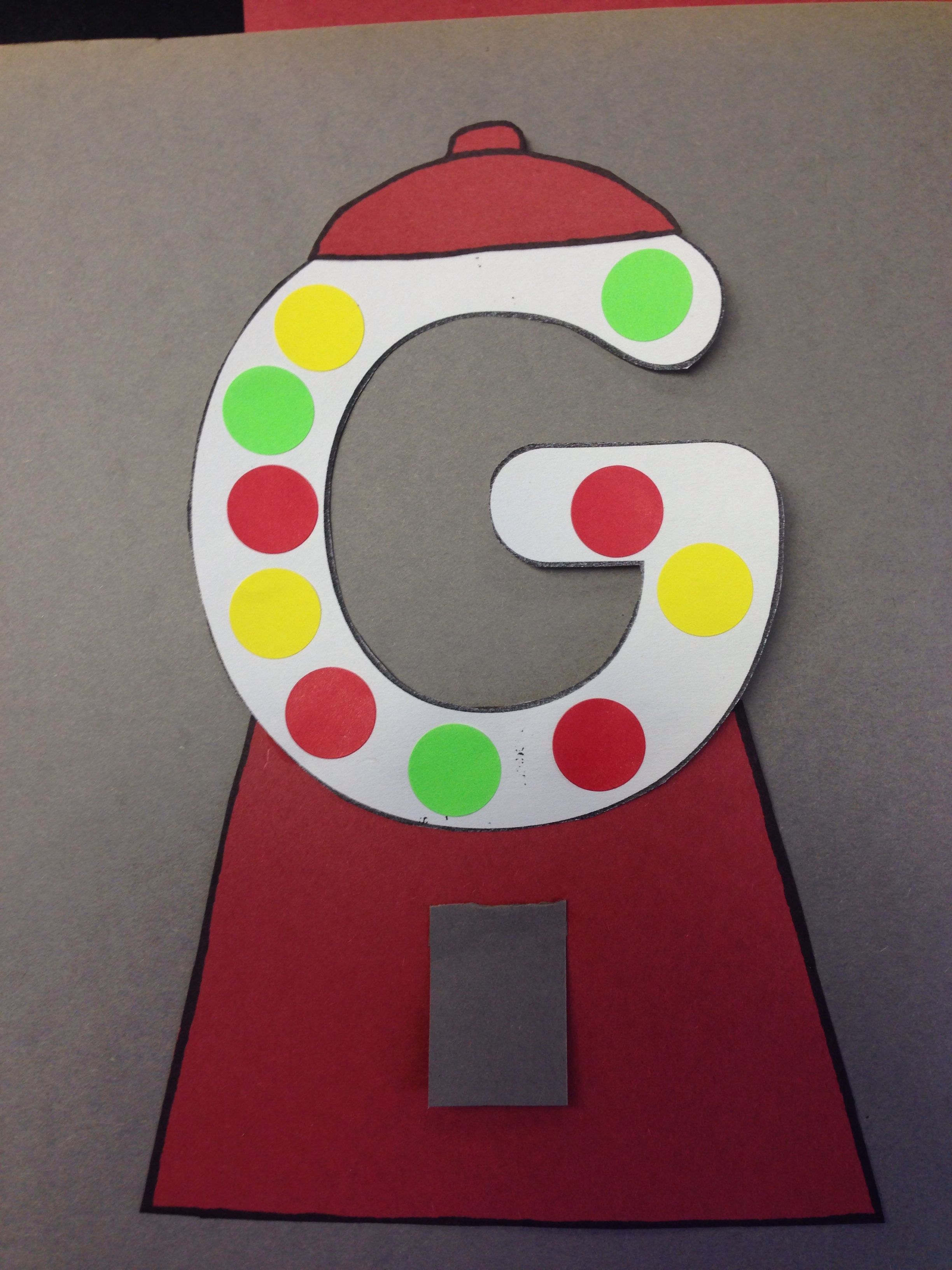 Printable Letter G Crafts