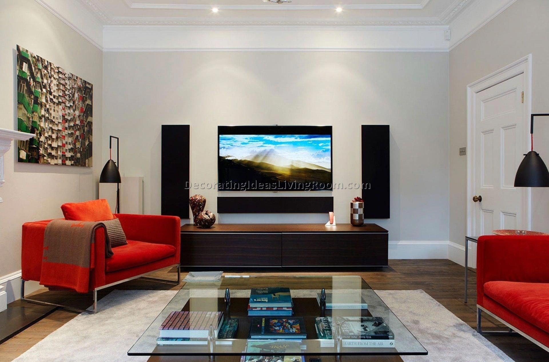 Tv Set Living Room homeaudioinstallation hometheaterinstallation Media room design, Media