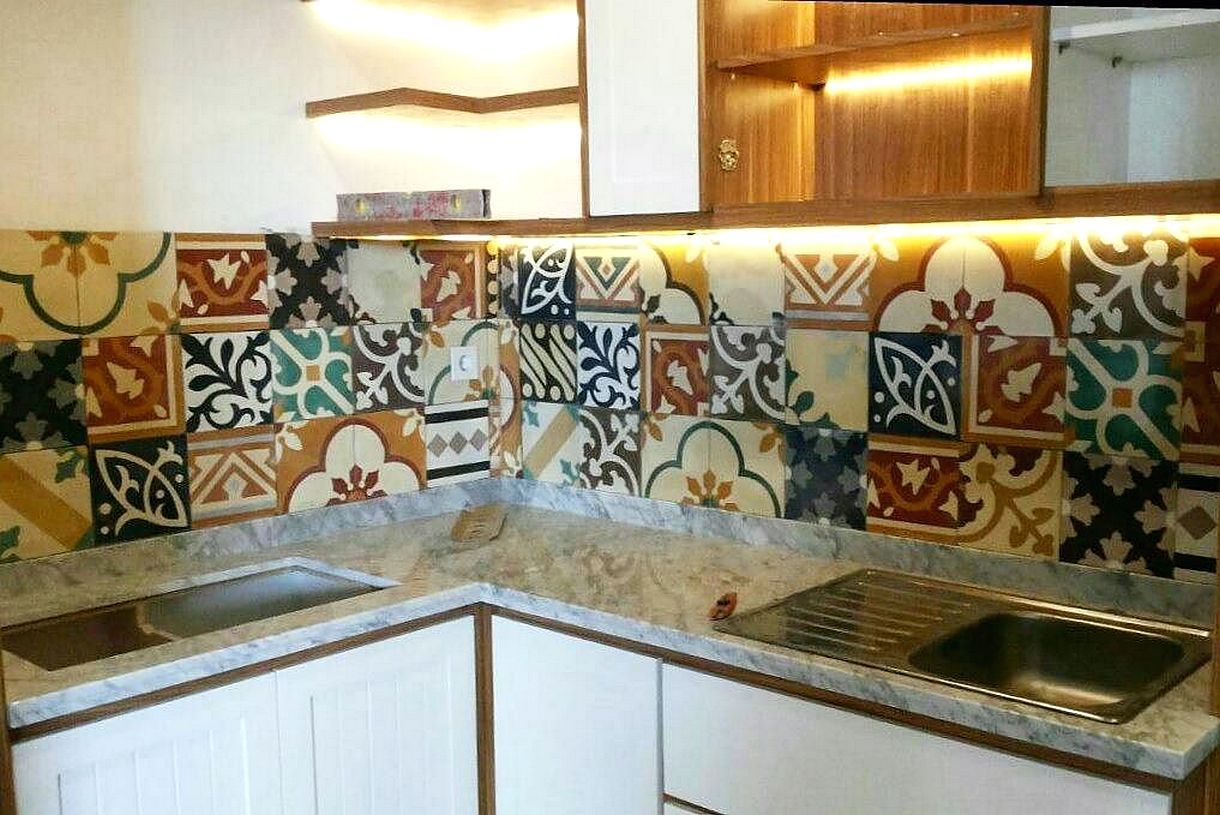 Motif Keramik  Dapur 2019 Yang  Keren Cantik  Untuk Dapur 