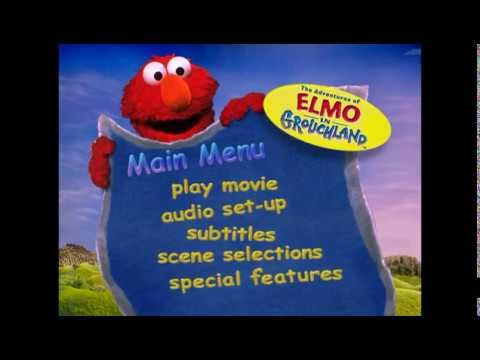 Sesame Street: Elmo in Grouchland - DVD Menu Walkthrough - YouTube Elmo ...