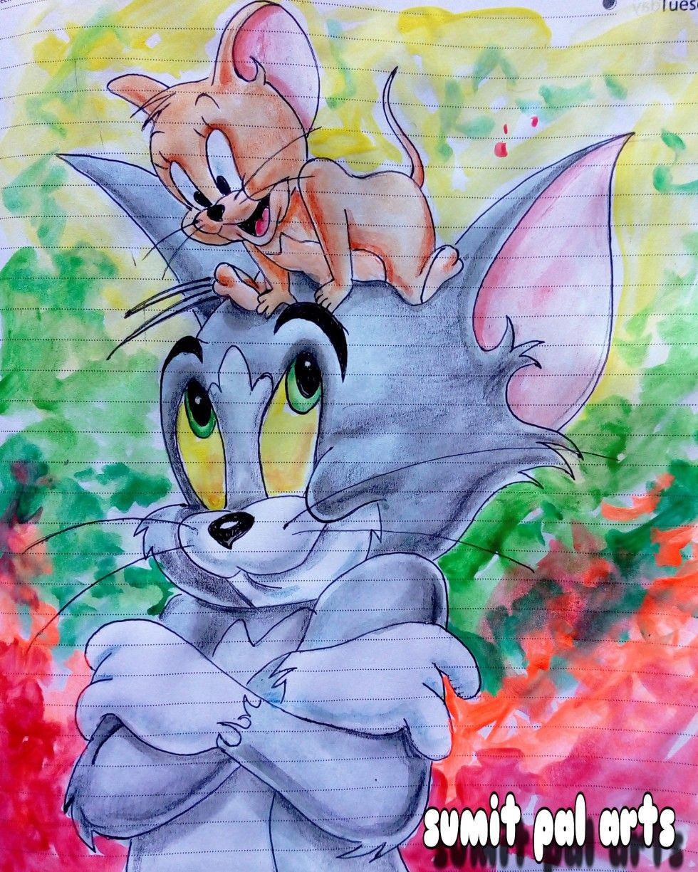 Tom and Jerry | Tom and jerry drawing, Tom and jerry pictures ...