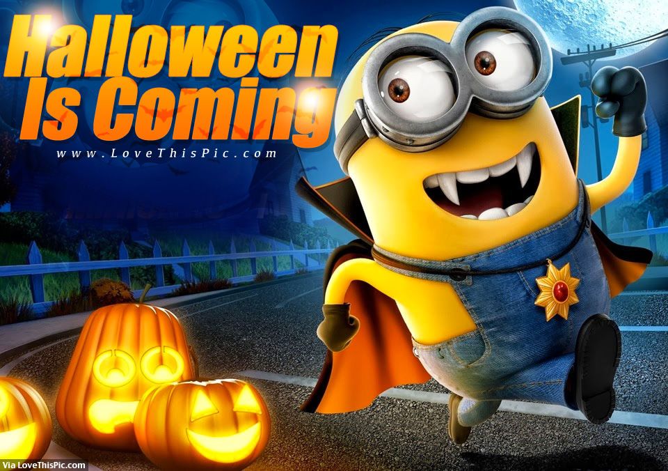 Halloween Is Coming Minion halloween, Minions, Halloween quotes