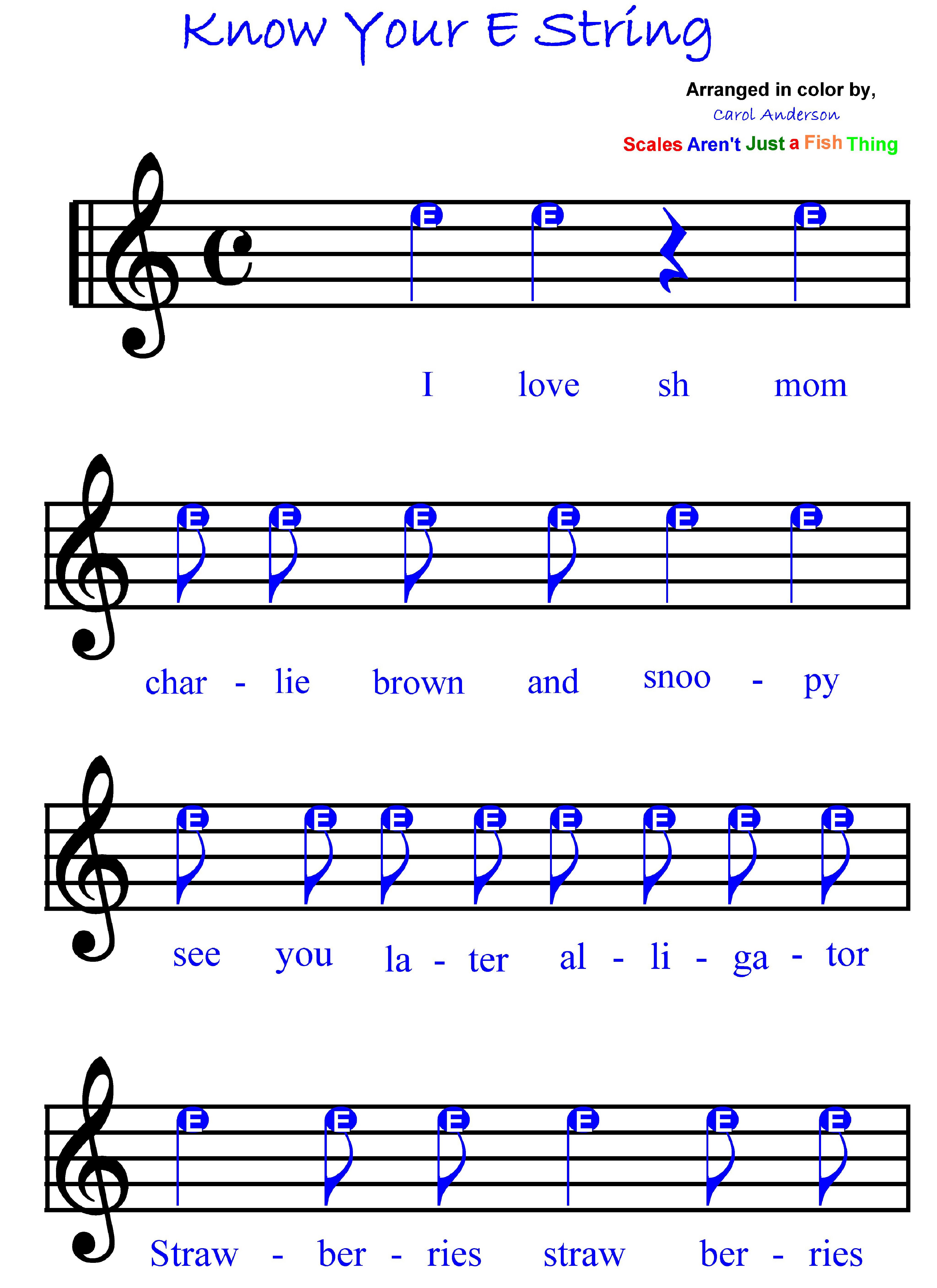 Pin on Sightreading music with gum drop notes Pretwinkle Violin