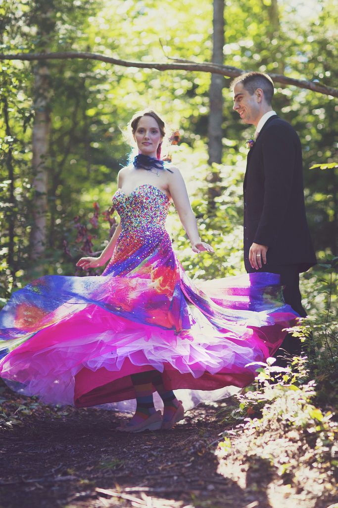 47+ Best multi colored wedding dress information