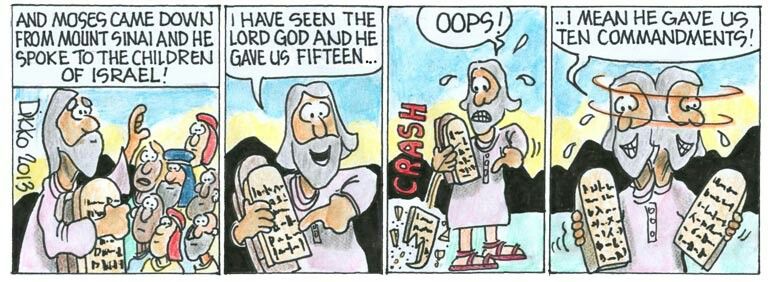 Fifteen commandments | Christian comics, Comics, Fifteenth