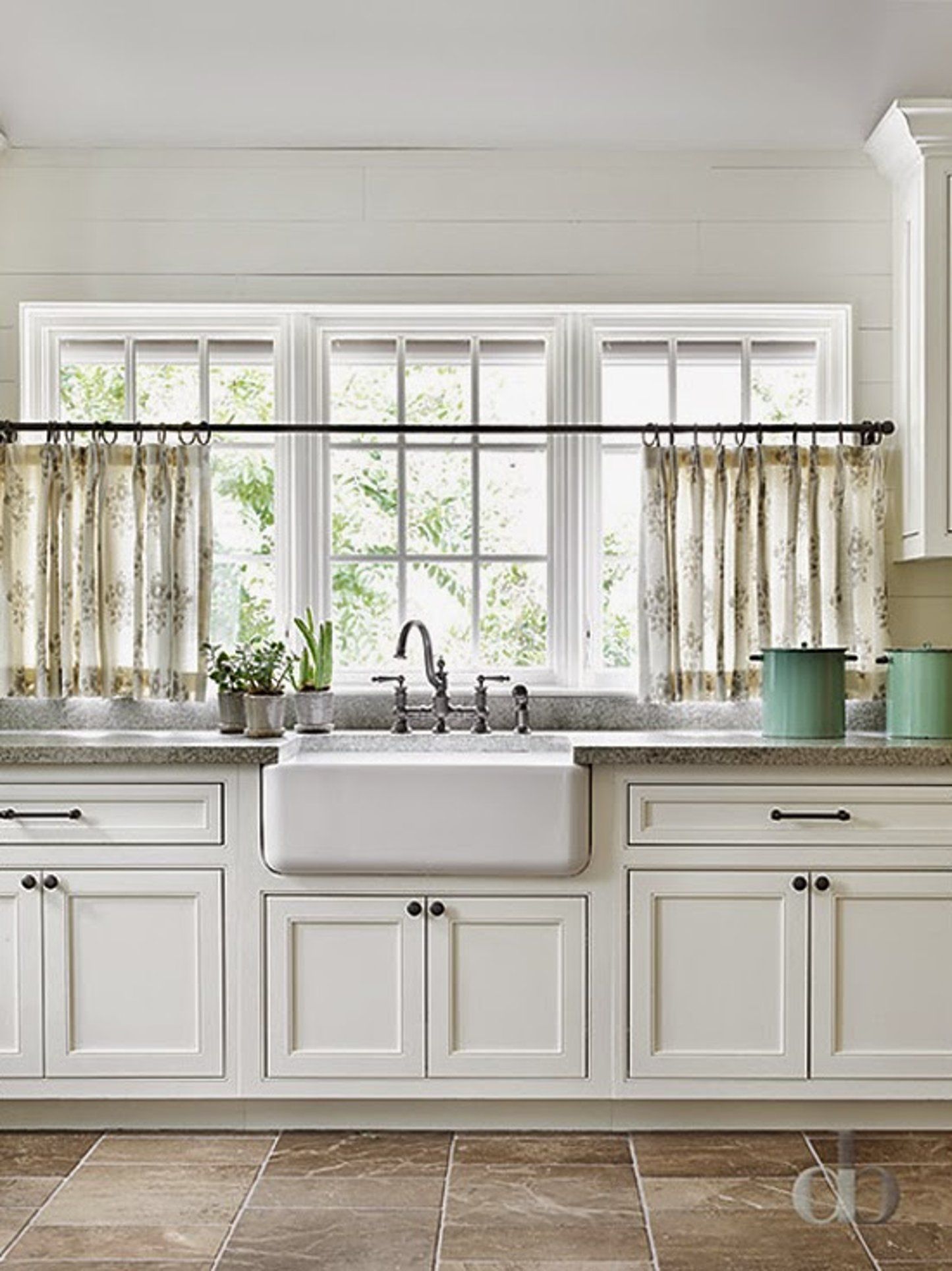 20 Creative Window Treatments Kitchen window treatments, Kitchen sink