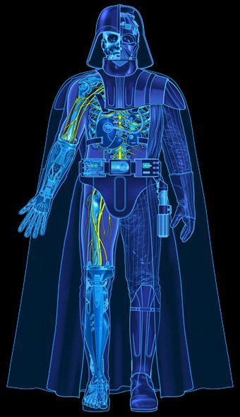 Darth Vader's armor | Star wars pictures, Star wars images, Vader star wars