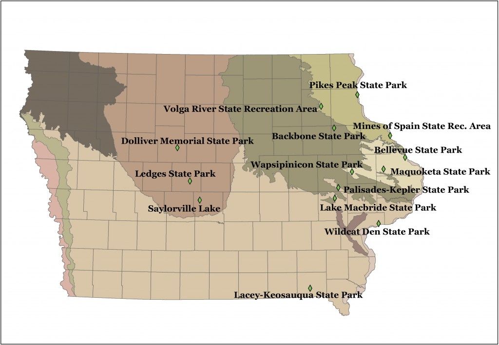 Guidebooks to State Parks | State parks, Midwest travel, Cedar rapids iowa