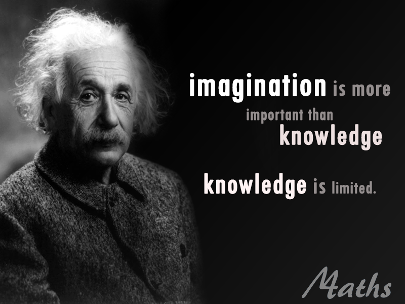 while #imagination embraces the entire world, and all there ever will ...