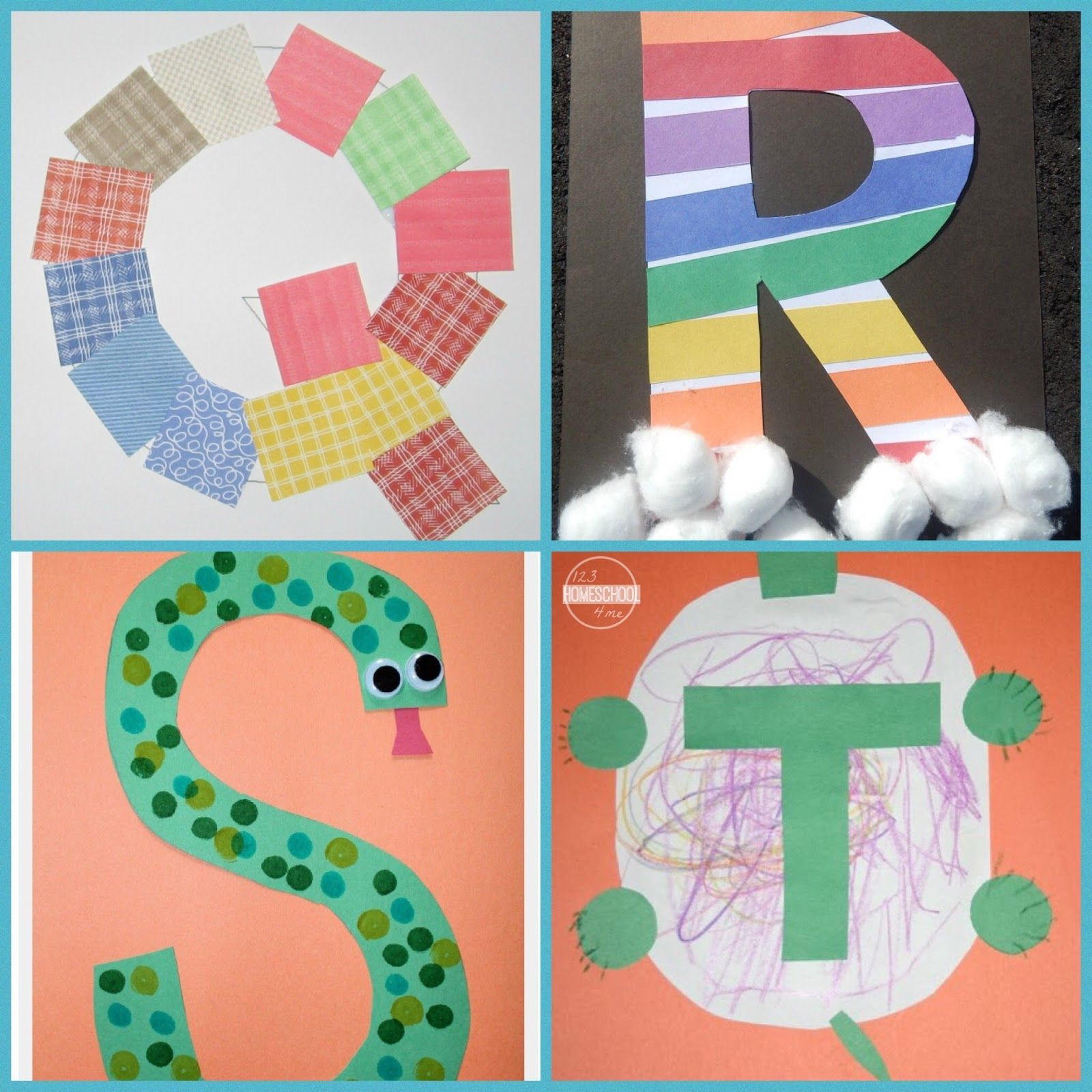 Printable Letter A Crafts image.