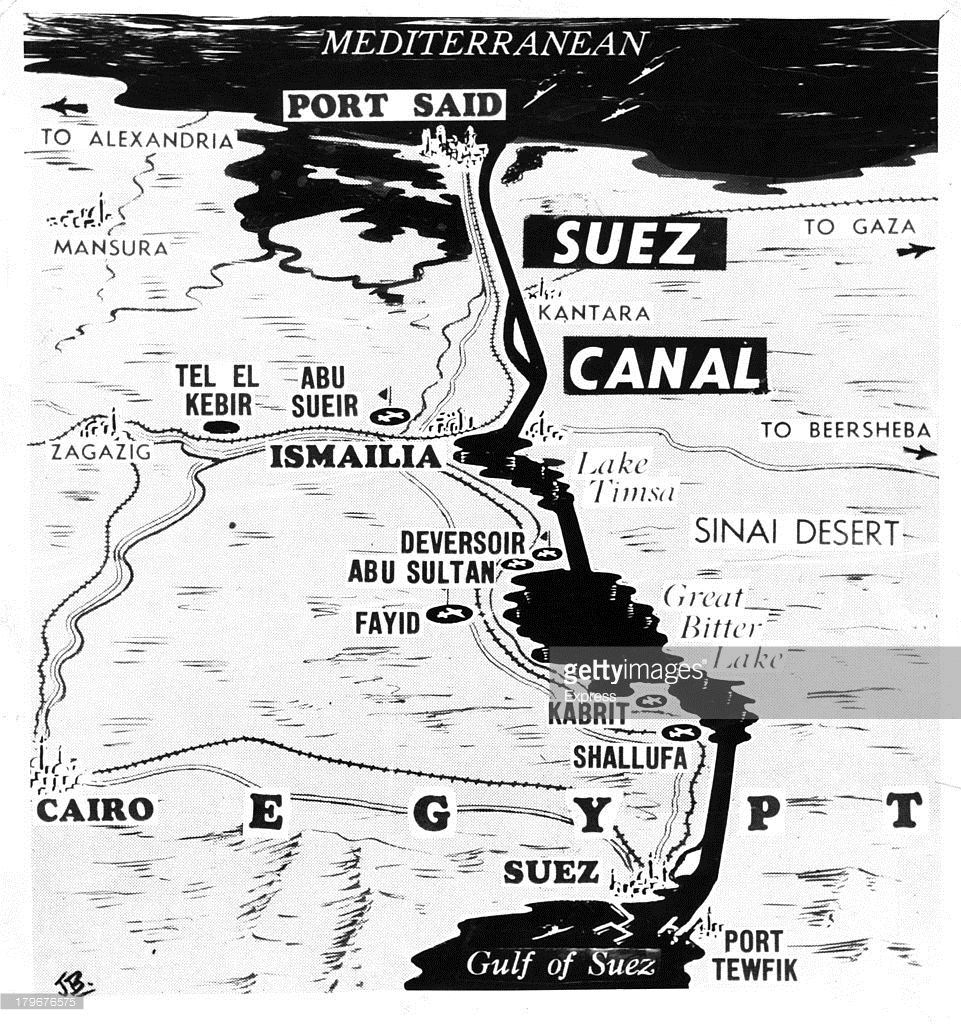 Lista 97+ Foto Se Inicia La Construccion Del Canal De Suez Alta ...