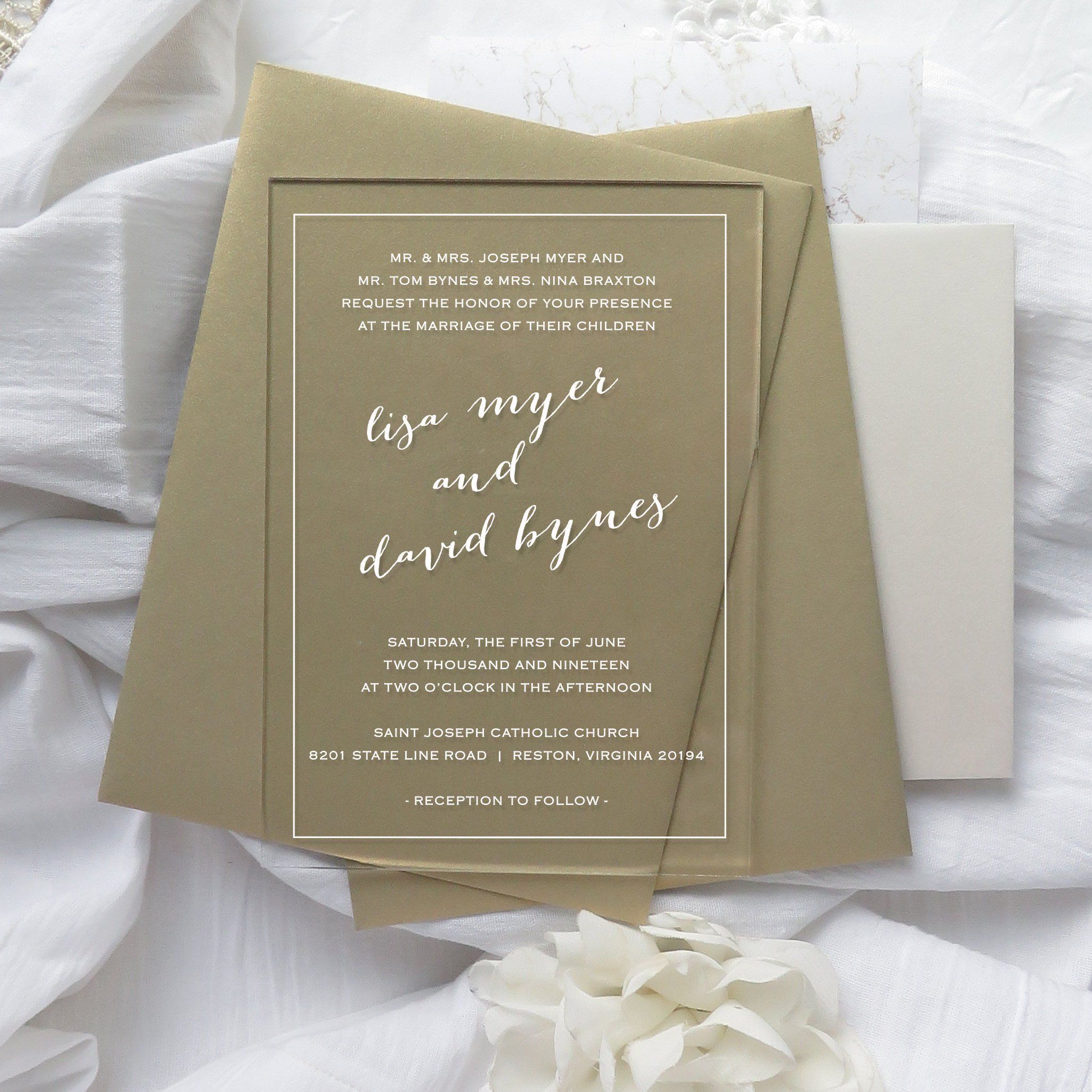 35+ Clear wedding invitations diy ideas