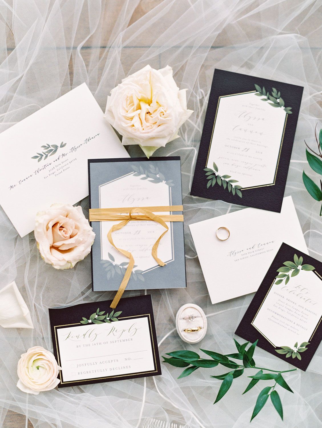 10+ Black and white wedding invitation ideas ideas in 2021 