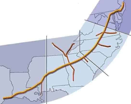 East Coast of America Fault Line | East coast, Coast, New madrid