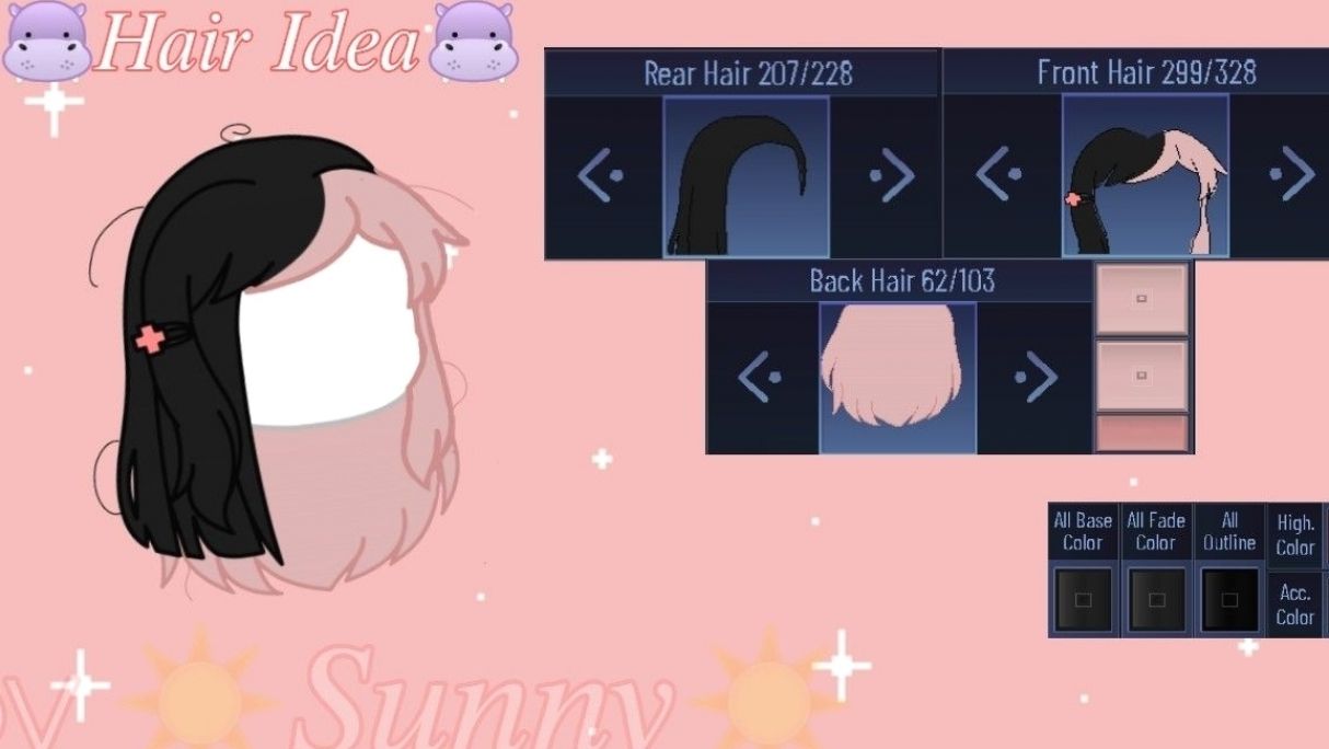 Gacha Club Hair For Girls