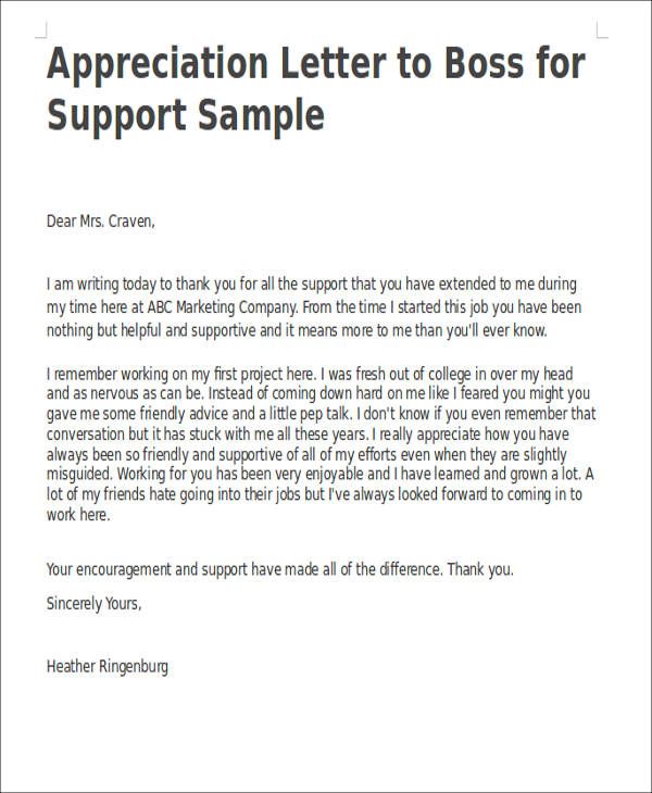 Sample Appreciation Letter To Boss from i.pinimg.com