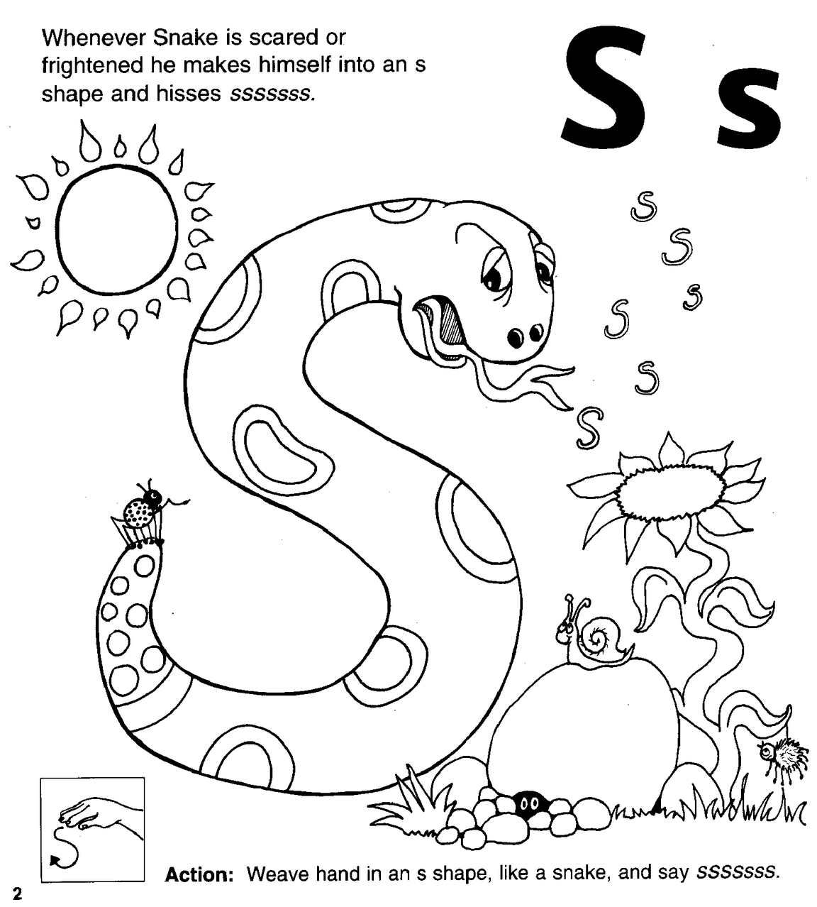 Jolly Phonics Worksheets For Kindergarten