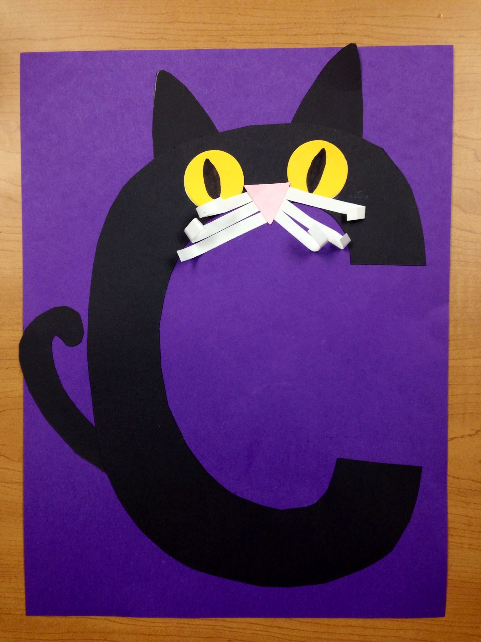 C is for Cat. Preschool letter art. alphabet craft. Letter C craft ...