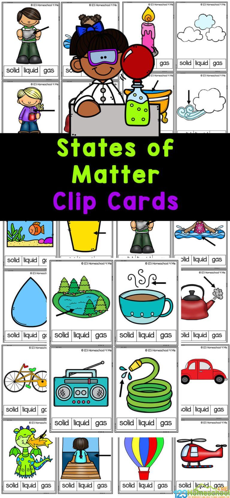 States Of Matter Worksheet, Matter Worksheets, Worksheets For Kids ...